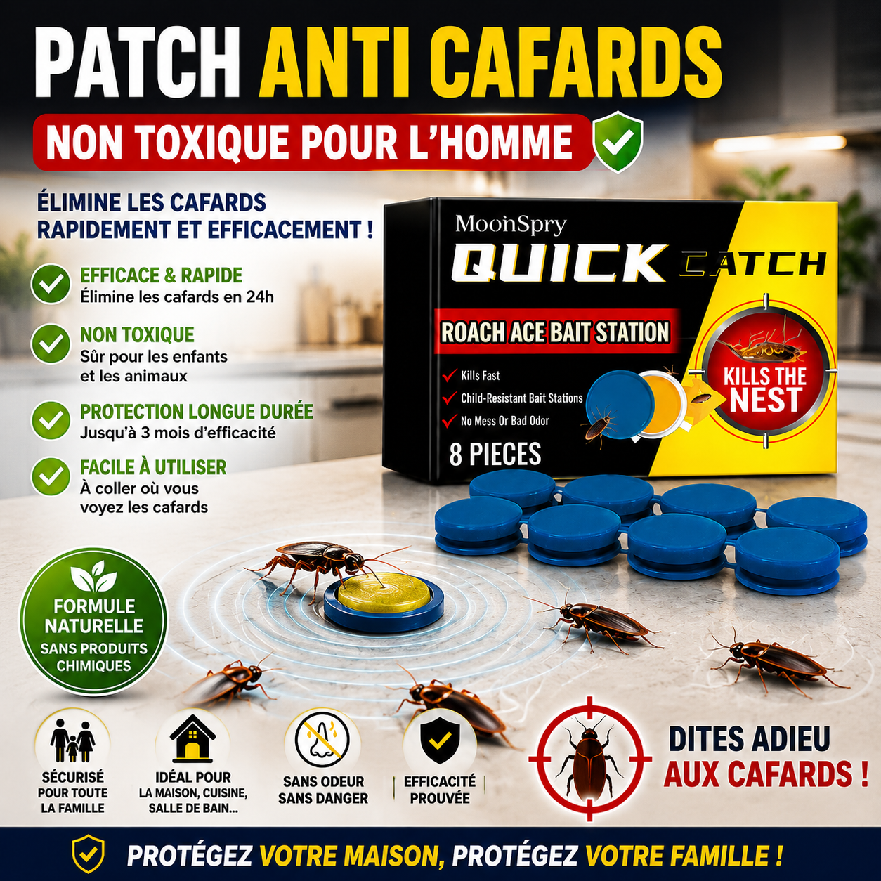 Produit anti cafards