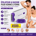 Rasoir épilateur rechargeable