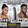 Tondeuse épilateur électrique rechargeable multitâches hommes et femmes
