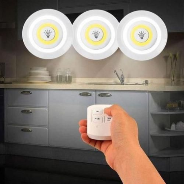 3 Lumières led avec télécommande